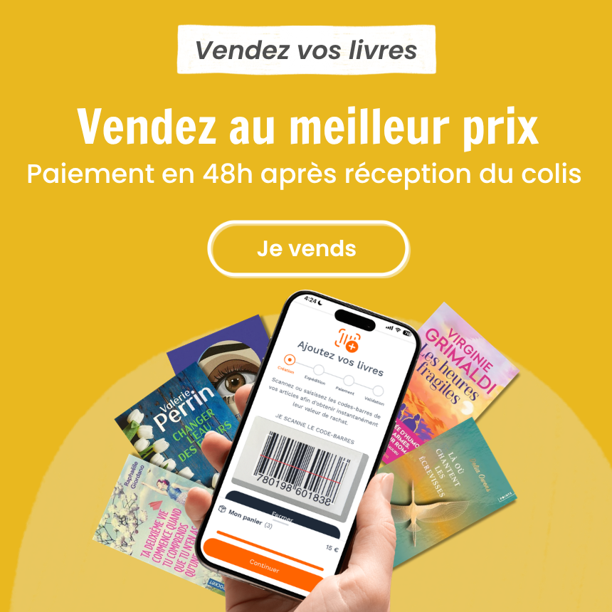 Vendez vos livres | Paiement en 48h après réception de votre colis