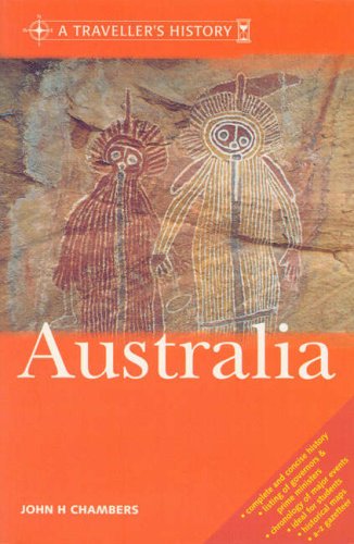 Couverture de Traveller's History of Australia par John Chambers
