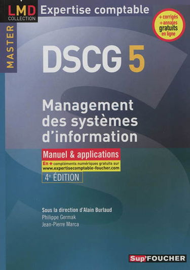 DSCG 5, management des systèmes d'information : manuel & applications