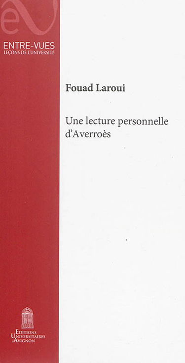 Une lecture personnelle d'Averroès