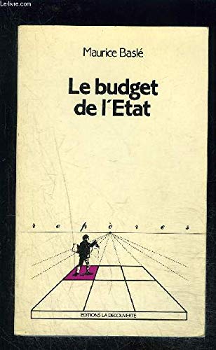 Couverture de Le budget de l'État