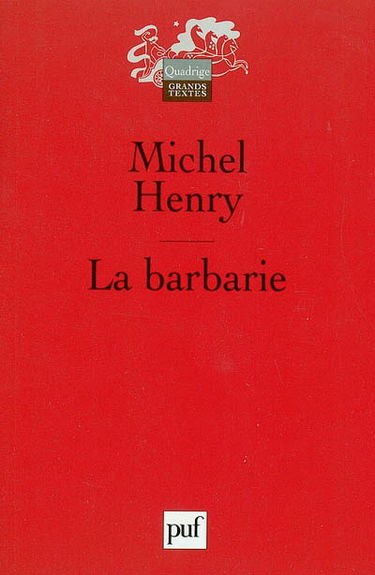La barbarie