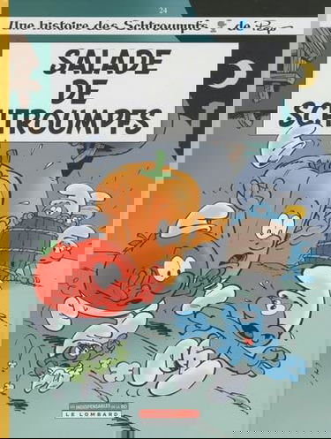 Salade de schtroumpfs