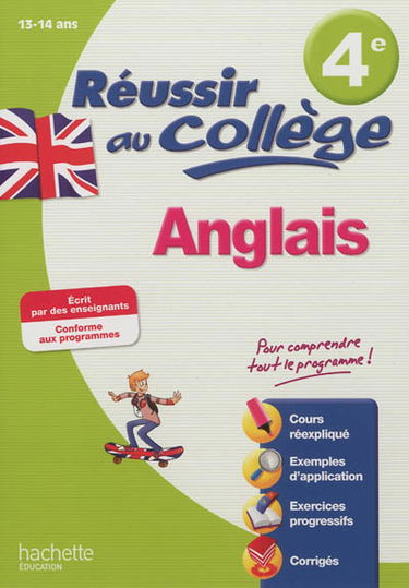 Anglais 4e
