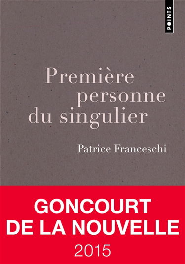 Première personne du singulier