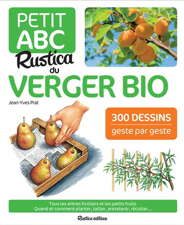 Couverture de Petit abc Rustica du verger bio : tous les arbres fruitiers et les petits fruits : quand et comment planter, tailler, entretenir, récolter...