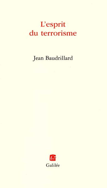 L'esprit du terrorisme
