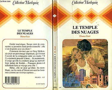 Couverture de Le Temple des nuages (Collection Harlequin)