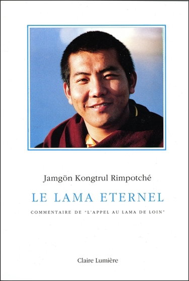 Couverture de Le Lama éternel : commentaire de l'Appel au lama de loin donné à Dhagpo Kagyu Ling en août 1990