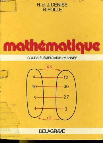Mathematiques cours elementaire 2e annee
