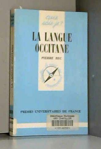 La Langue occitane