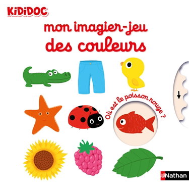 Couverture de Mon imagier-jeu des couleurs