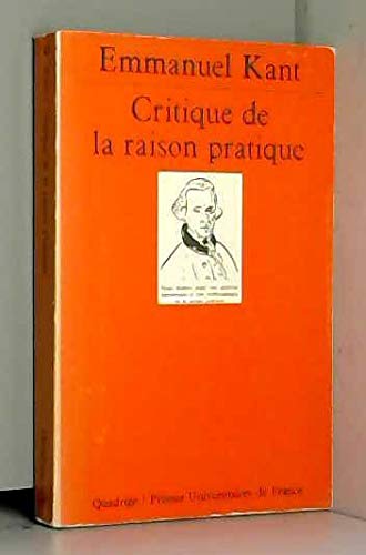 Couverture de Critique de la raison pratique
