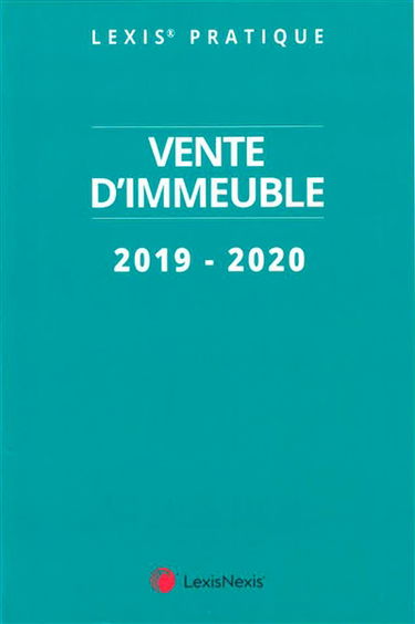 Vente d'immeuble : 2019-2020