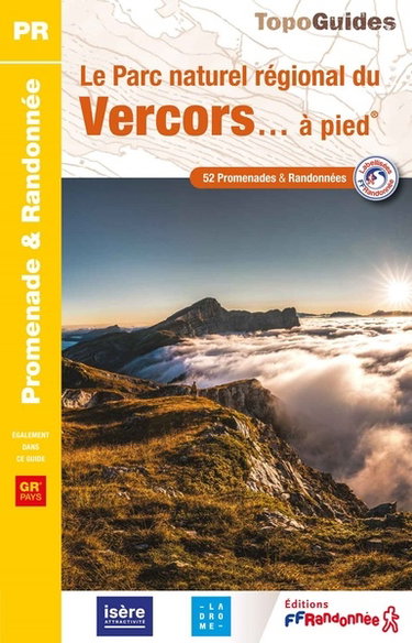Couverture de Le Parc naturel régional du Vercors... à pied : 52 promenades & randonnées par Collectif