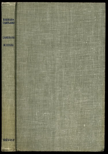 Couverture de L'amour Fou De Zivana