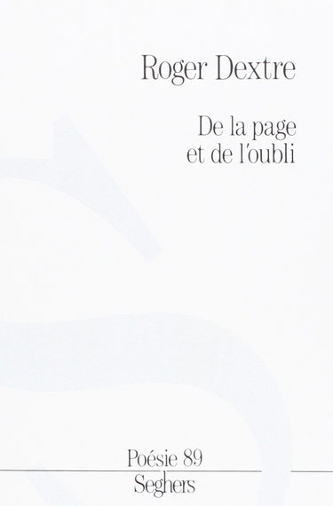 De la page et de l'oubli