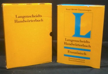 Couverture de Langenscheidts Handworterbuch Franzosisch: Franzosisch-Deutsch Deutsch-Franzosisch