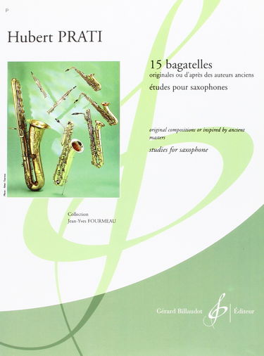 15 Bagatelles, pour Saxophone