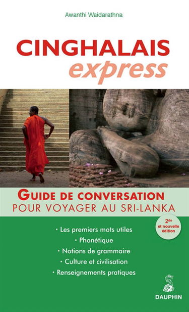Cinghalais express : guide de conversation pour voyager au Sri Lanka