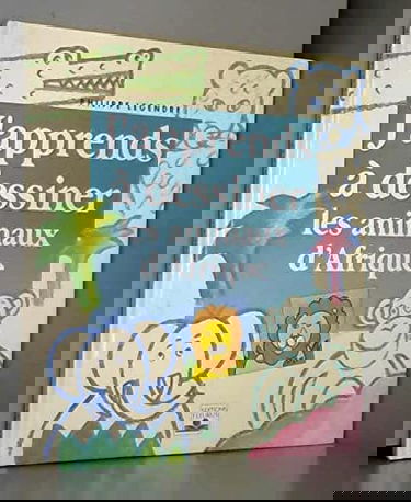 J'apprends à dessiner les animaux d'Afrique: Avec un magnet puzzle