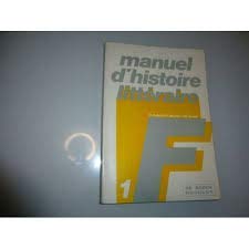 Manuel d'histoire littéraire