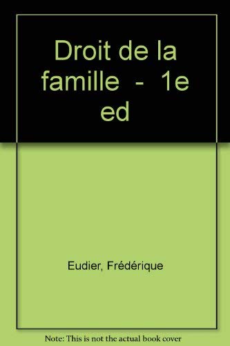 Droit de la famille