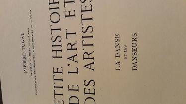 Petite Histoire De L' Art Et Des Artistes. La Danse Et Les Danseurs