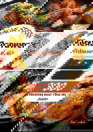 Ninja Foodi FlexDrawer Friteuse À Air : 300 Recettes pour Tous les Goûts