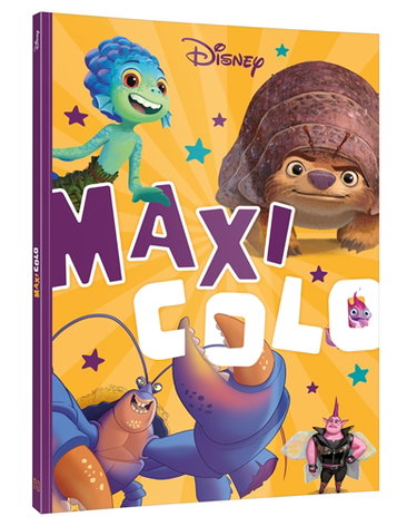 Couverture de Créatures magiques : maxi colo par Walt Disney company