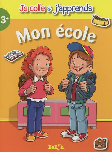 Couverture de Mon école, 3+