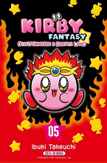 Couverture de Kirby fantasy : gloutonnerie à Dream Land. Vol. 5