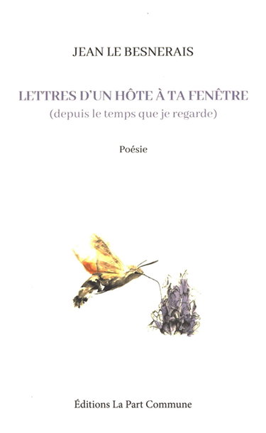 Couverture de Lettres d'un hôte à ta fenêtre : depuis le temps que je regarde