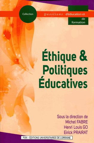 Couverture de Ethique & politiques éducatives