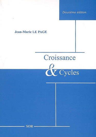 Couverture de Croissance & cycles par Jean-Marie Le Page