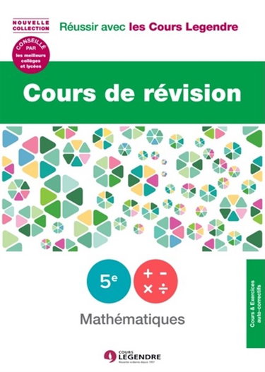 Mathématiques 5e : cours de révision