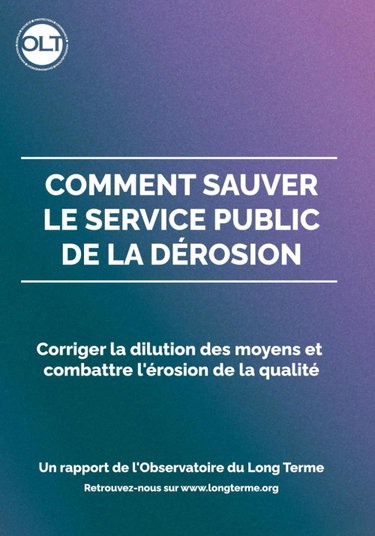 Couverture de Comment sauver le service public de la dérosion ?