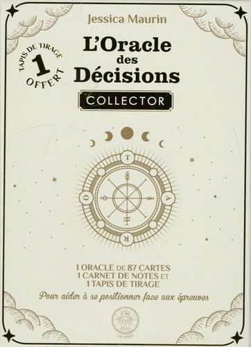 L'oracle des décisions : 1 oracle de 87 cartes, 1 carnet de notes et 1 tapis de tirage pour aider à se positionner face aux épreuves