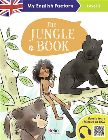 Couverture de The jungle book : level 3