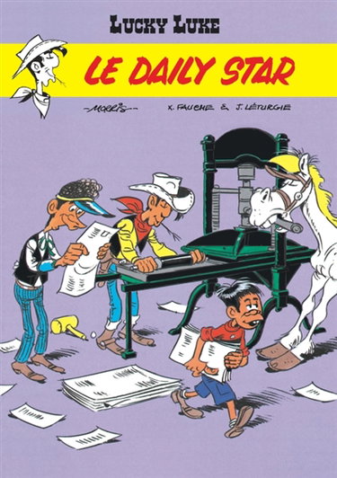 Lucky Luke. Vol. 23. Le Daily Star
