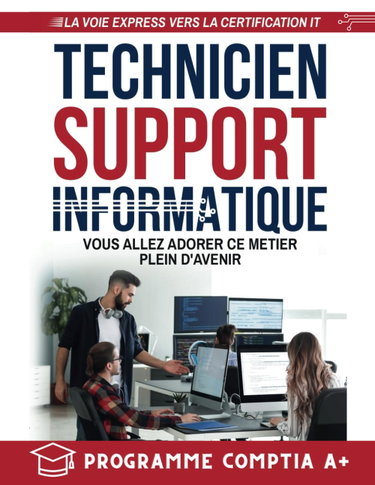 Couverture de Technicien Support Informatique: Vous allez adorer ce métier plein d'avenir