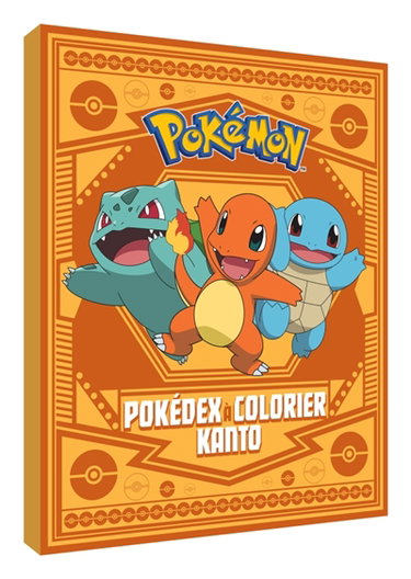 Pokémon : Pokedex à colorier Kanto : édition spéciale anniversaire