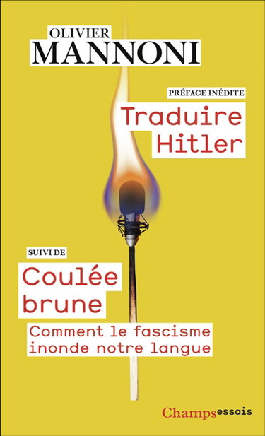 Couverture de Traduire Hitler. Coulée brune : comment le fascisme inonde notre langue