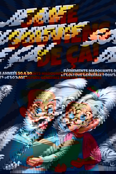 Je me souviens de ça !: Événements marquants des années 50 à 90 et culture générale pour les seniors