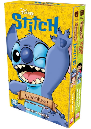 Stitch : à l'aventure ! : coffret 2 mangas