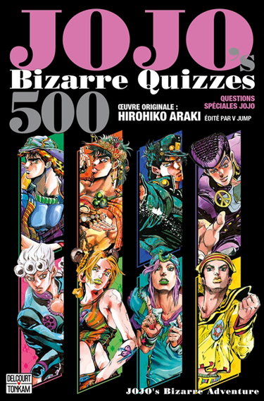 Jojo's bizarre quizzes 500. Questions spéciales Jojo