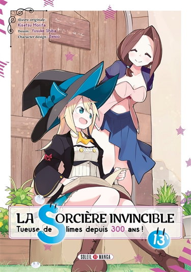 Couverture de La sorcière invincible : tueuse de slimes depuis 300 ans !. Vol. 13