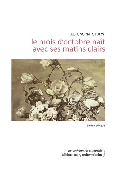 Couverture de Le mois d'octobre naît avec ses matins clairs