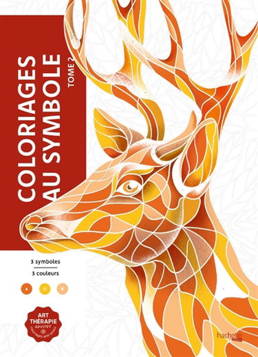 Couverture de Coloriages mystères : Coloriages au symbole - Tome 2 : Coloriez les chiffres et découvrez l'image