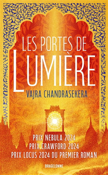 Couverture de Les portes de lumière par Vajra Chandrasekera